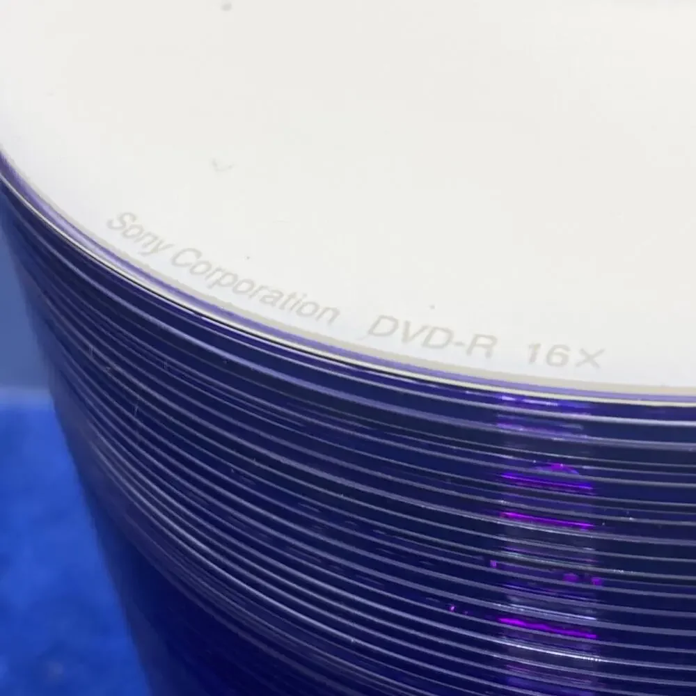 Sony DVD-R Blank Discs 4.7GB AccuCore Spindle - 99 Unused Discs